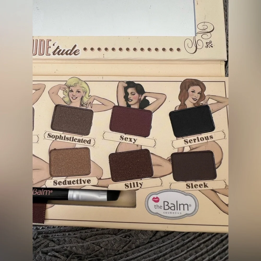 TheBalm Nude'Tude Eyeshadow Palette Neutral Brown Tan